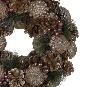 31741979-BROWN Holiday/Christmas/Christmas Wreaths & Garlands & Swags