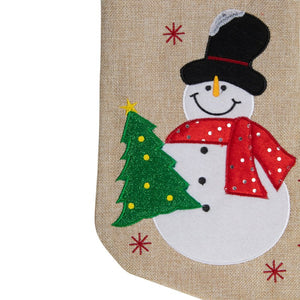34315002-BEIGE Holiday/Christmas/Christmas Stockings & Tree Skirts
