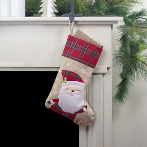 34314987-BEIGE Holiday/Christmas/Christmas Stockings & Tree Skirts