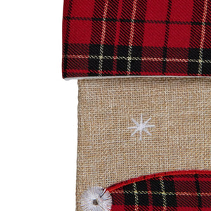 34314987-BEIGE Holiday/Christmas/Christmas Stockings & Tree Skirts