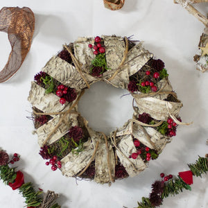 31741639-BROWN Holiday/Christmas/Christmas Wreaths & Garlands & Swags