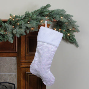 32228845-WHITE Holiday/Christmas/Christmas Stockings & Tree Skirts