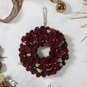 31742386-RED Holiday/Christmas/Christmas Wreaths & Garlands & Swags