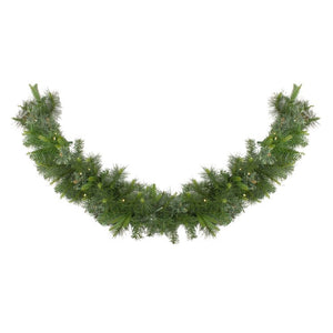 32265941-GREEN Holiday/Christmas/Christmas Wreaths & Garlands & Swags