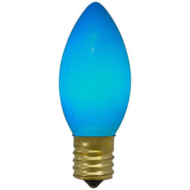 Replacement Blue C9 Opaque Christmas Bulbs Pack of 4