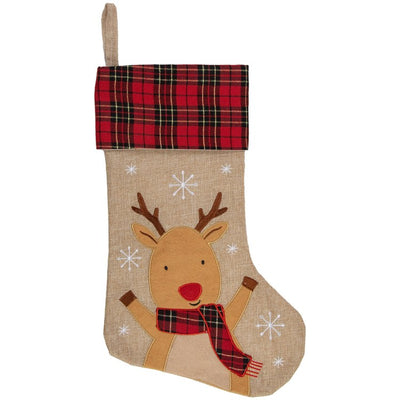 34314988-BEIGE Holiday/Christmas/Christmas Stockings & Tree Skirts