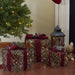 34314909-BROWN Holiday/Christmas/Christmas Wrapping Paper Bow & Ribbons