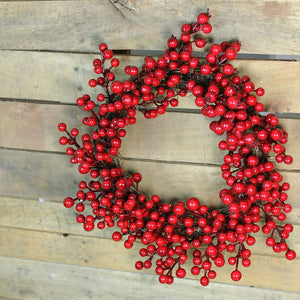 32258168-RED Holiday/Christmas/Christmas Wreaths & Garlands & Swags