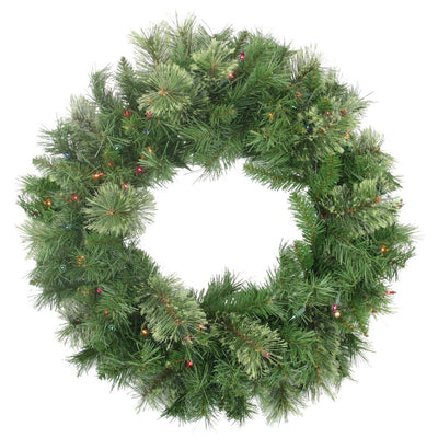 31425157-GREEN Holiday/Christmas/Christmas Wreaths & Garlands & Swags