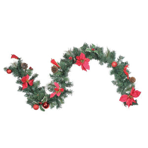 31377356-RED Holiday/Christmas/Christmas Wreaths & Garlands & Swags