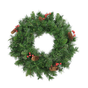32150120-GREEN Holiday/Christmas/Christmas Wreaths & Garlands & Swags