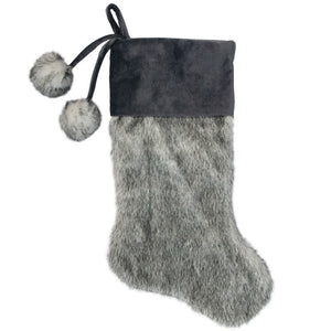 34315027-GRAY Holiday/Christmas/Christmas Stockings & Tree Skirts