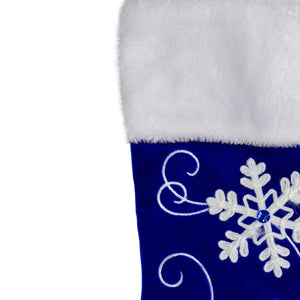34315012-BLUE Holiday/Christmas/Christmas Stockings & Tree Skirts