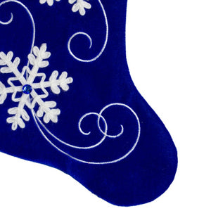 34315012-BLUE Holiday/Christmas/Christmas Stockings & Tree Skirts