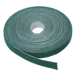 20' Green Hook and Loop Fastener for Hanging Christmas Decor