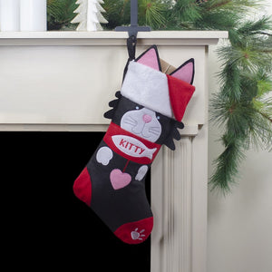 32585055-BLACK Holiday/Christmas/Christmas Stockings & Tree Skirts