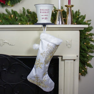 34315067-WHITE Holiday/Christmas/Christmas Stockings & Tree Skirts