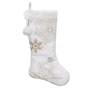 34315067-WHITE Holiday/Christmas/Christmas Stockings & Tree Skirts