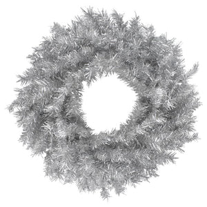 34318923-SILVER Holiday/Christmas/Christmas Wreaths & Garlands & Swags