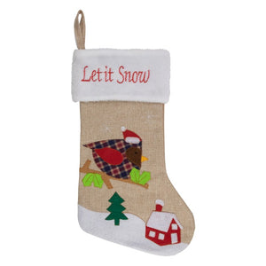 34314993-BEIGE Holiday/Christmas/Christmas Stockings & Tree Skirts