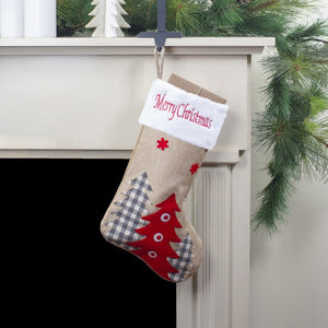 34314994-BEIGE Holiday/Christmas/Christmas Stockings & Tree Skirts