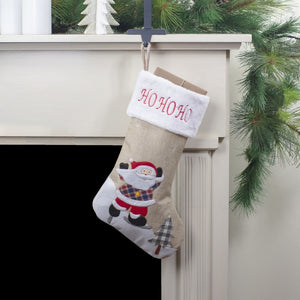34314995-BEIGE Holiday/Christmas/Christmas Stockings & Tree Skirts