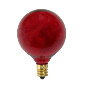 Replacement Incandescent G50 Red Christmas Bulbs Pack of 25