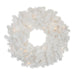 32913233-WHITE Holiday/Christmas/Christmas Wreaths & Garlands & Swags