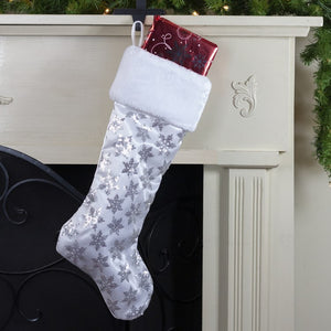 32228838-WHITE Holiday/Christmas/Christmas Stockings & Tree Skirts