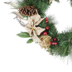 31736408-GREEN Holiday/Christmas/Christmas Wreaths & Garlands & Swags