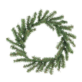 10" Unlit Green Mini Pine Artificial Christmas Wreath