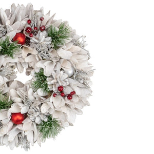 34300479-SILVER Holiday/Christmas/Christmas Wreaths & Garlands & Swags