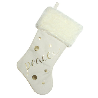 Product Image: 32635516-WHITE Holiday/Christmas/Christmas Stockings & Tree Skirts
