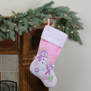 31450788-PINK Holiday/Christmas/Christmas Stockings & Tree Skirts