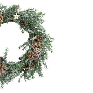 32621842-GREEN Holiday/Christmas/Christmas Wreaths & Garlands & Swags