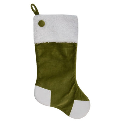 34315029-GREEN Holiday/Christmas/Christmas Stockings & Tree Skirts