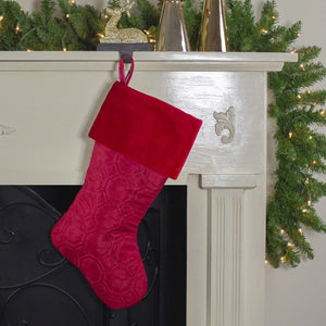 32635515-RED Holiday/Christmas/Christmas Stockings & Tree Skirts
