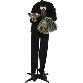 59" Life-Size Animated Standing Headless Man with Lights and Sound