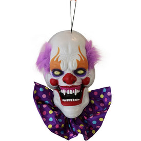 19.7" Hanging Talking Clown Head