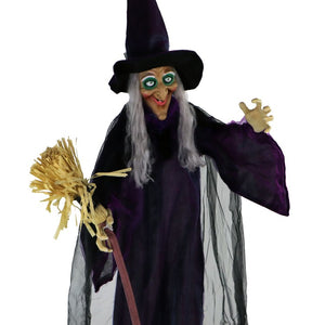 HHWITCH-5FLSA Holiday/Halloween/Halloween Indoor Decor