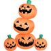 HISTKPMPKN061-L Holiday/Halloween/Halloween Indoor Decor