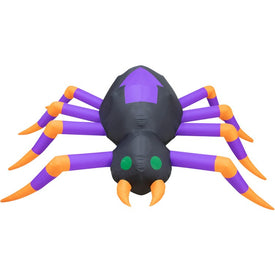 8' Inflatable Spider with Lights