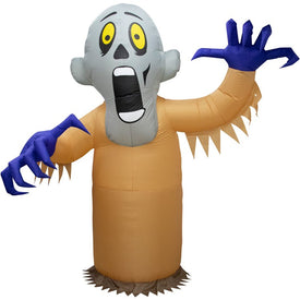 10' Inflatable Shaking Ghost with Flashing Lights