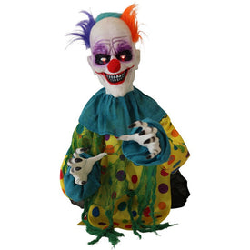 19" Animated Clown