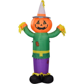 6' Inflatable Scarecrow with Lights