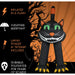 HIBCAT101-L Holiday/Halloween/Halloween Indoor Decor