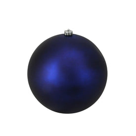 10" Matte Blue Shatterproof Ball Christmas Ornament