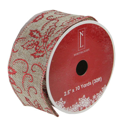 Product Image: 32621202-RED Holiday/Christmas/Christmas Wrapping Paper Bow & Ribbons
