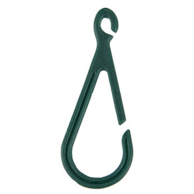 1.75" Forest Green Outdoor Christmas Ornament Hanger Hooks Club Pack of 48