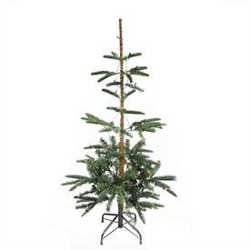4.5' Pre-Lit Layered Noble Fir Artificial Christmas Tree - Warm Clear LED Lights
